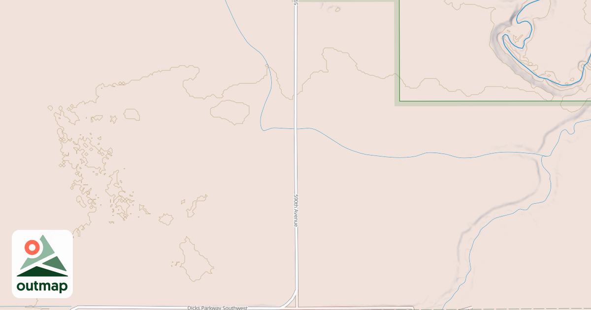 Map of Bemis Hill Trails