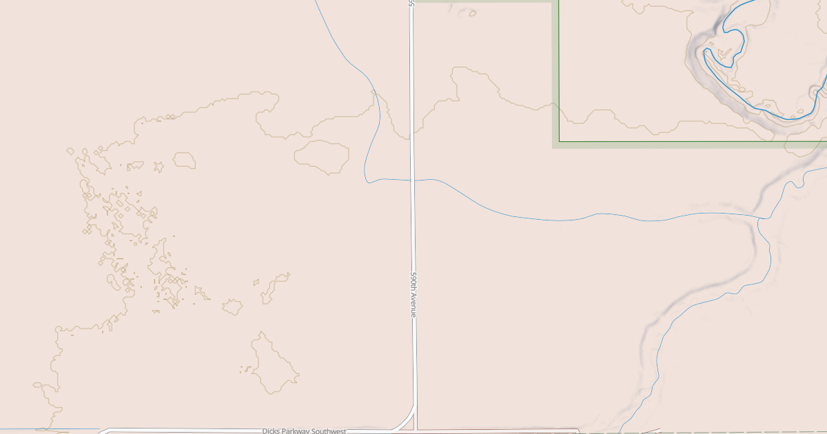 Map preview of Bemis Hill Trails