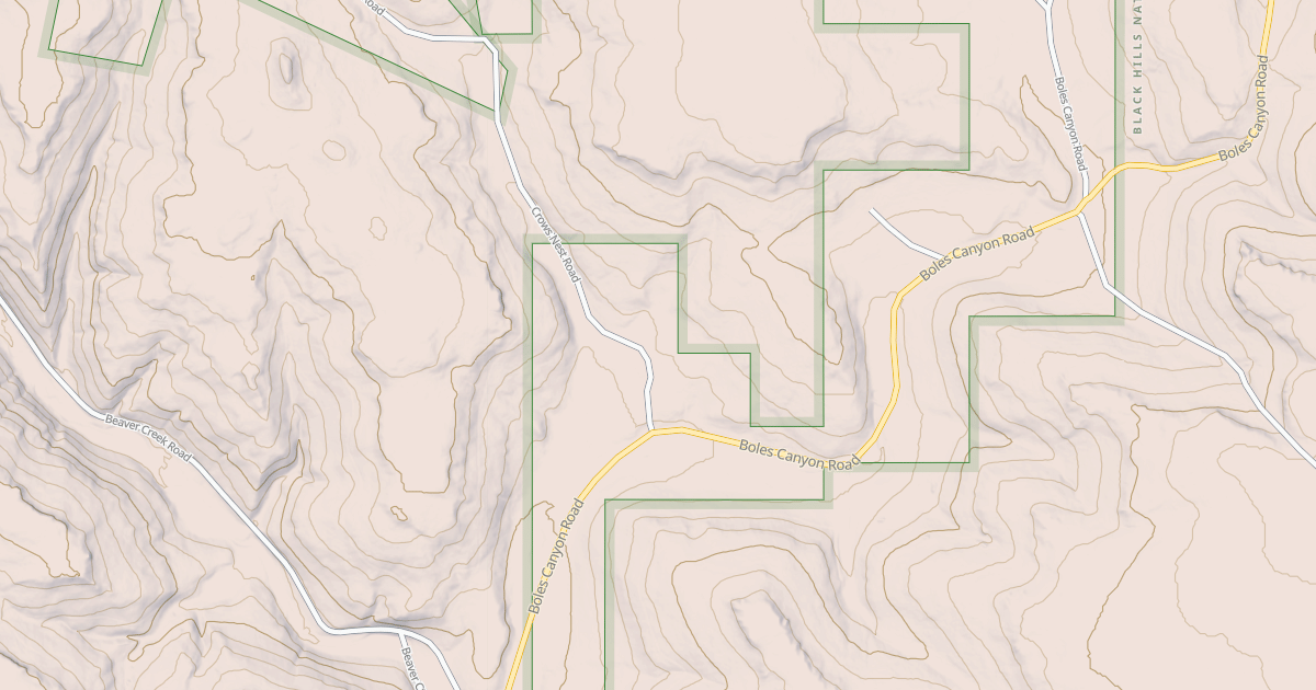 Map preview of BEAVER CREEK BR 1A