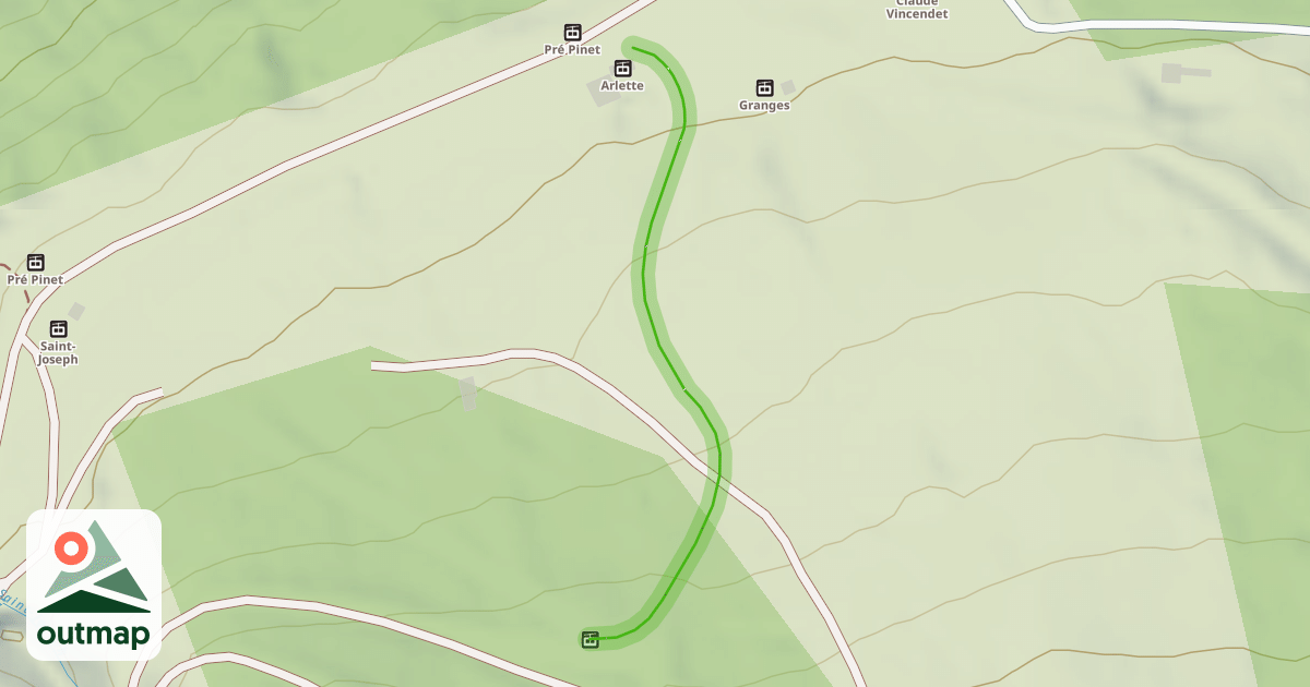 Map of Blanchons