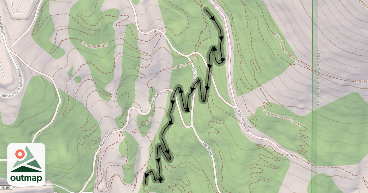 Map of Rabid Badger