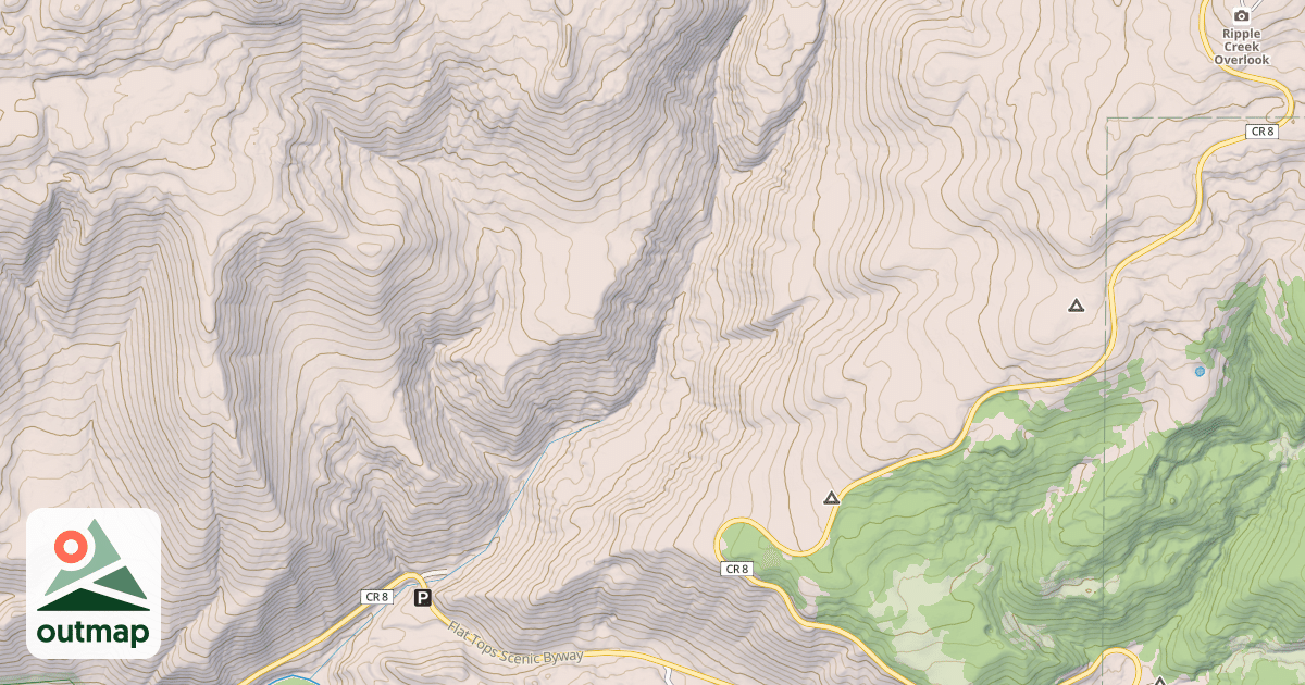 Map of Snell Creek