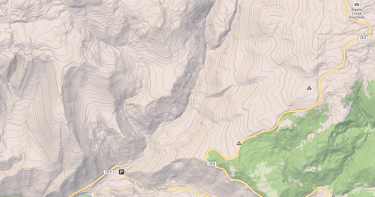 Map preview of Snell Creek