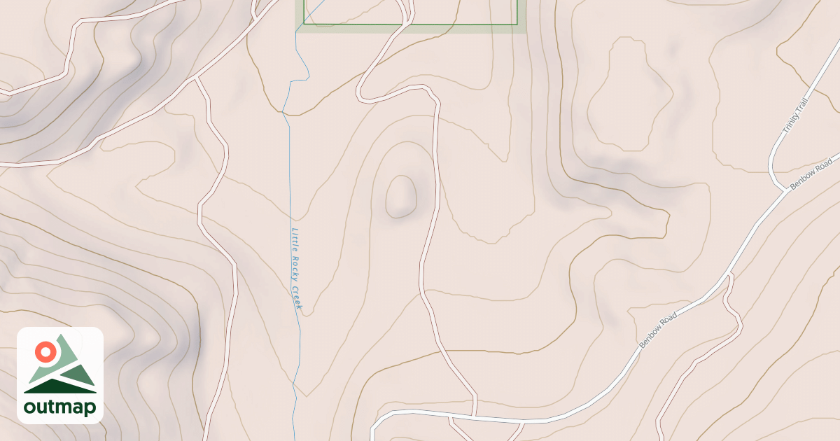 Map of DELGER ROAD