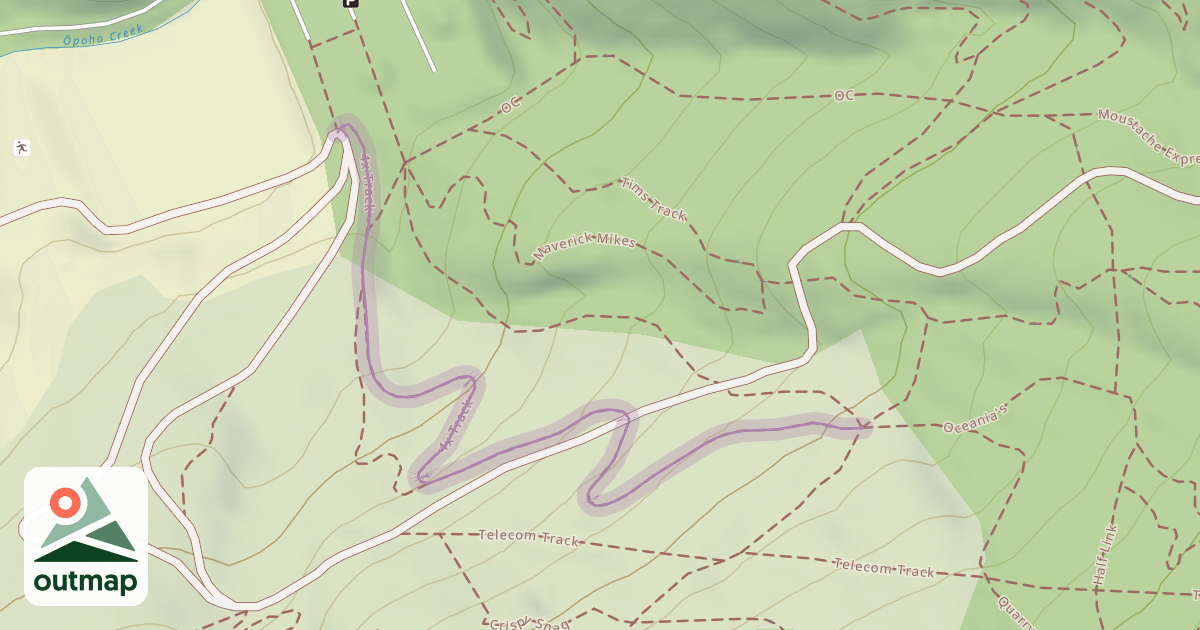 Map of 4x Track