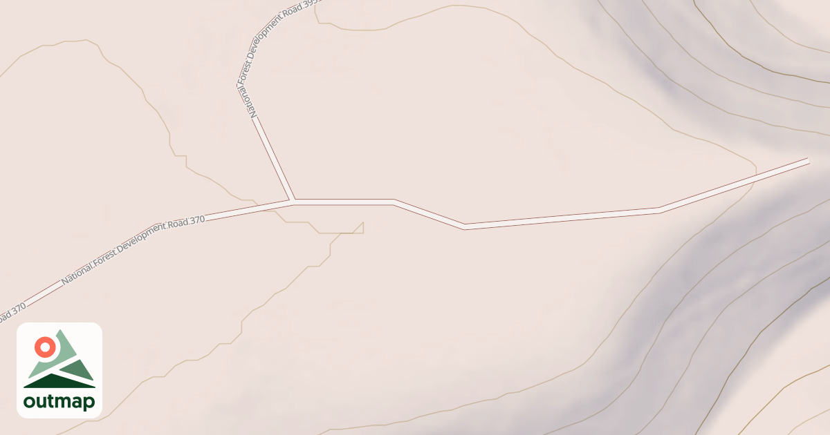 Map of USFS Motor Vehicle Use Map Roads {E1073D69-4D47-4FA9-B38B-DD8E993CFB1E}