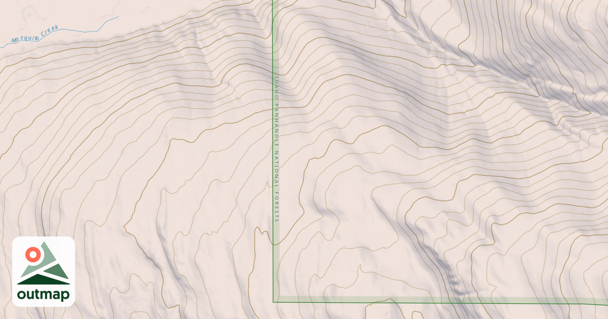 Map of CLARK FORK RANGER STATION