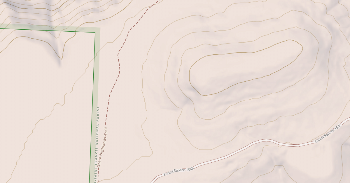 Map preview of USFS National Forest System Roads {044804B5-D7D6-4686-95F7-DDC751F197BE}