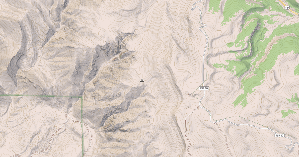Map preview of Hudson Creek