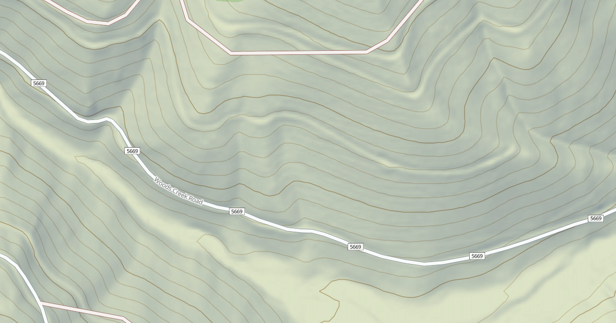 Map preview of (FDR) WOODS CREEK