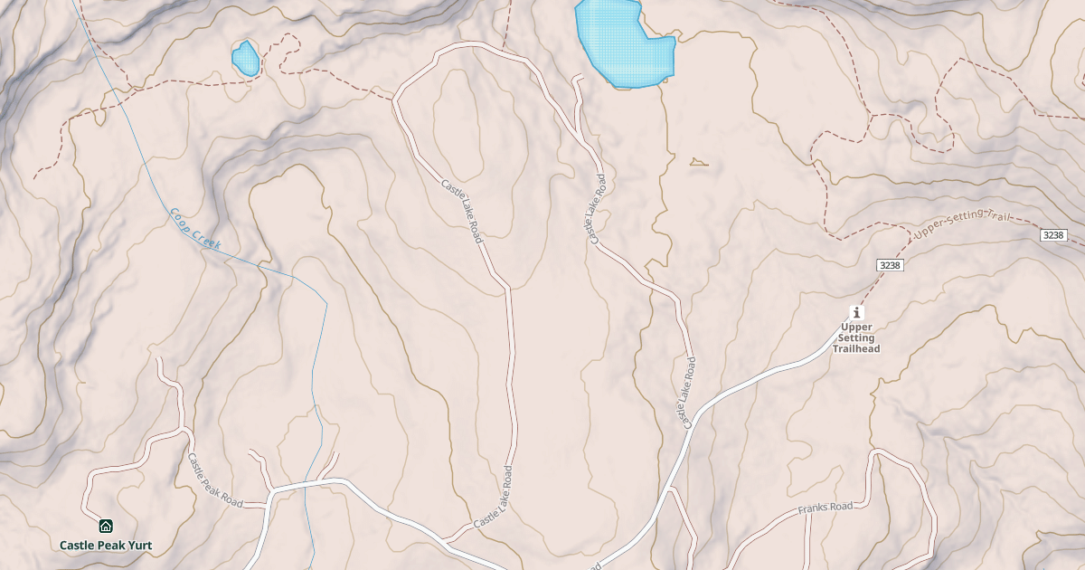 Map preview of CASTLE LAKE