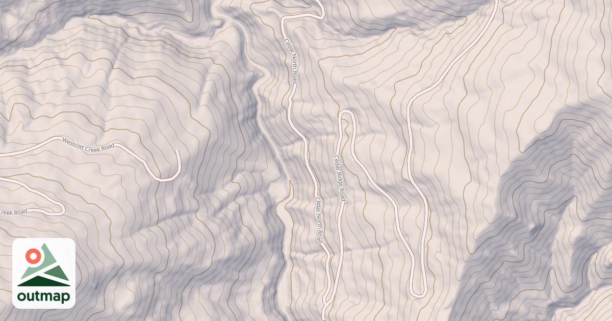 Map of CEDAR NORTH