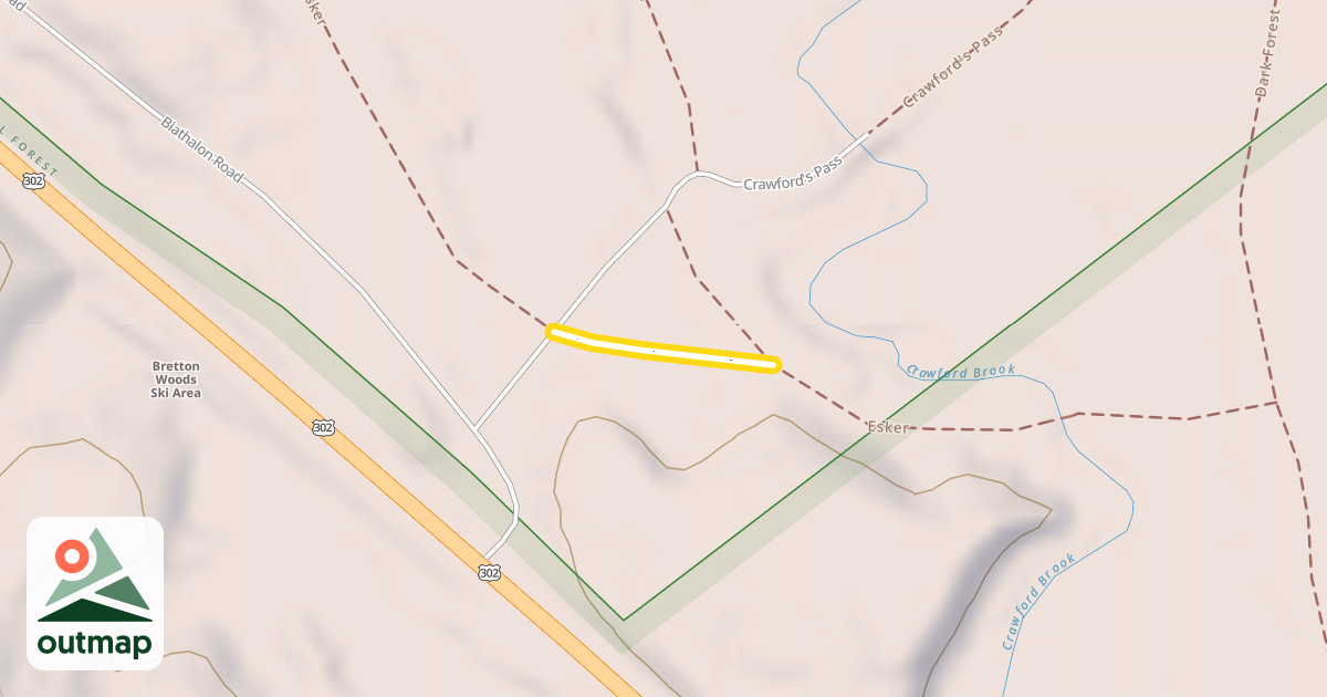 Map of Esker