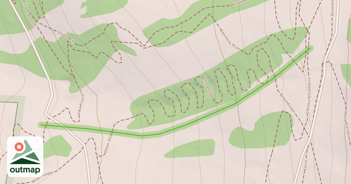 Map of Palmer's Raceway