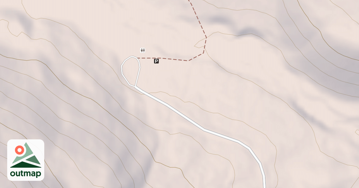 Map of BEAR VALLEY CAMPGROUND