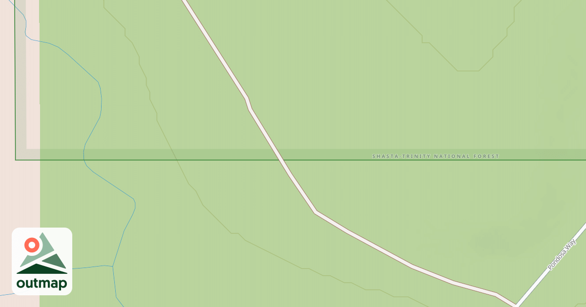 Map of BEAR CREEK HOLE