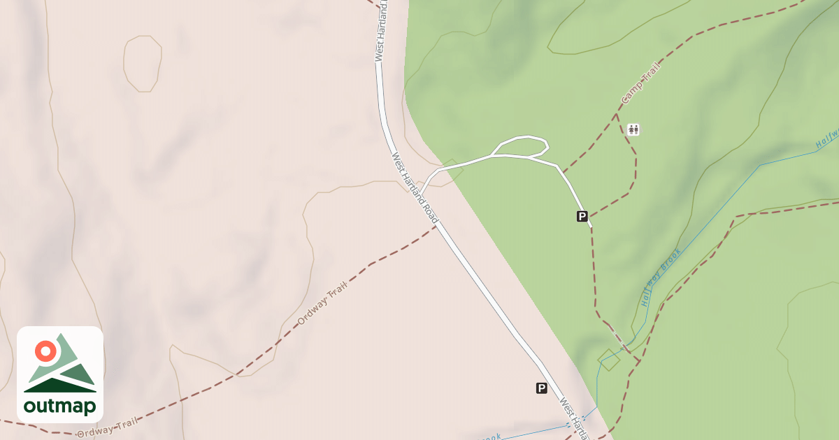 Map of Ordway Trail