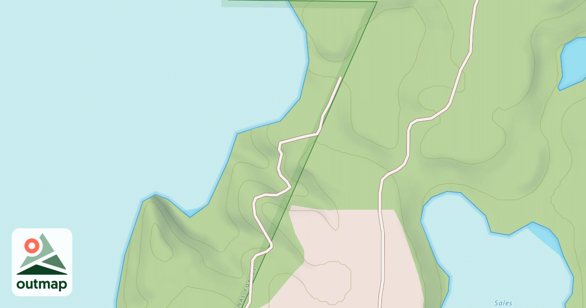Map of Douglas Hill Ohv North Spur C