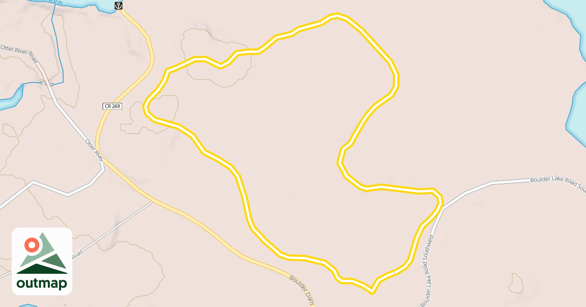 Map of Otter Run Trail