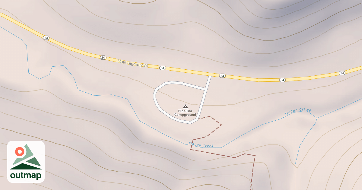 Map of PINEBAR C G