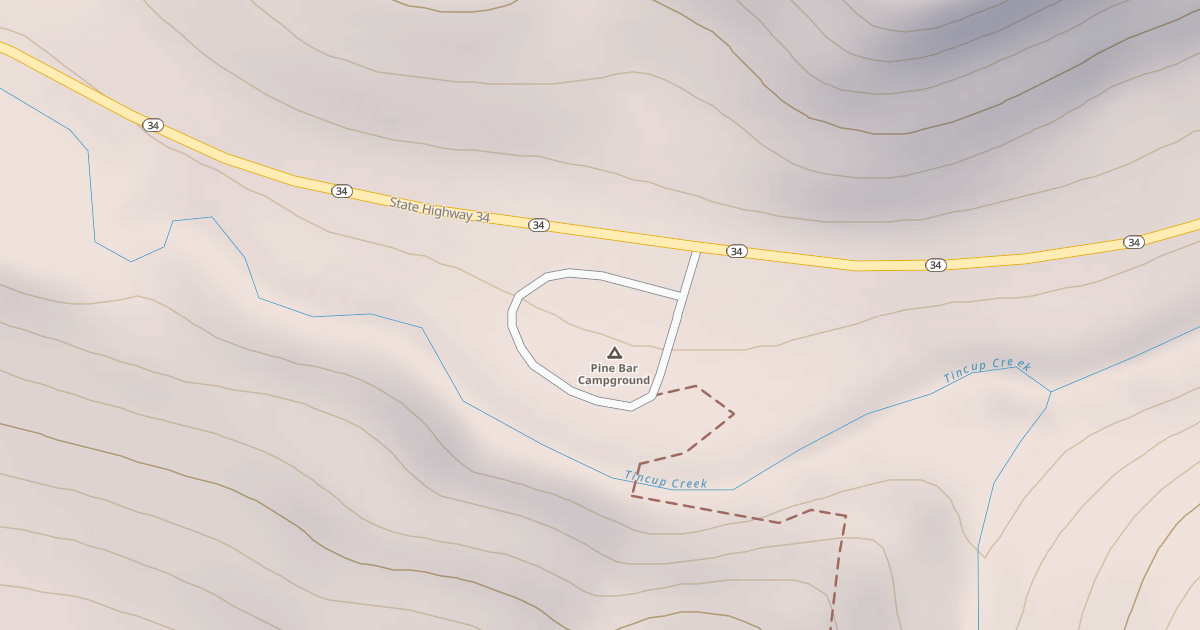 Map preview of PINEBAR C G