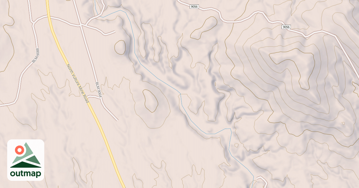 Map of BLM National GTLF Public Motorized Roads 0e32f9ba-5956-4a53-8f50-15c360dafadd