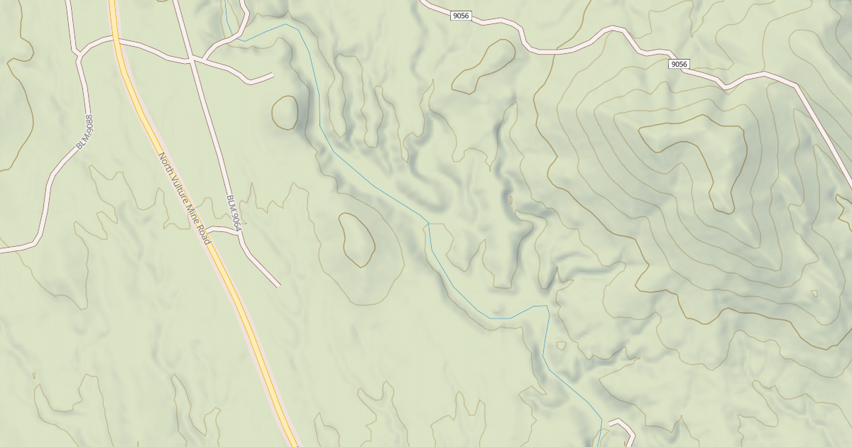 Map preview of BLM National GTLF Public Motorized Roads 0e32f9ba-5956-4a53-8f50-15c360dafadd