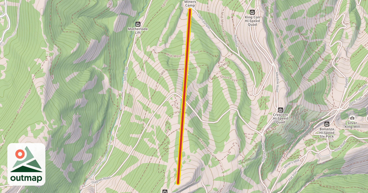 Map of Silverlode Hi-Speed Six-Pack