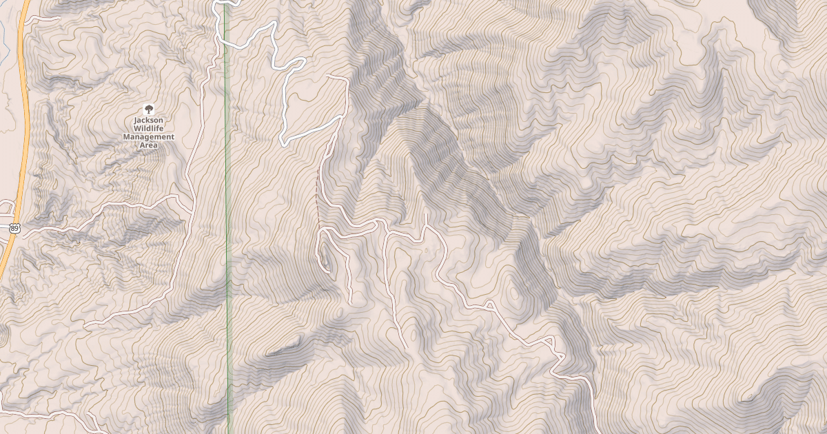 Map preview of BLIND CANYON