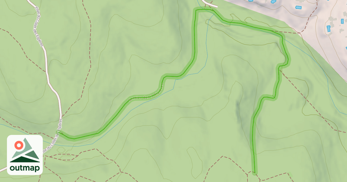 Map of Sentier des 3 Riviéres