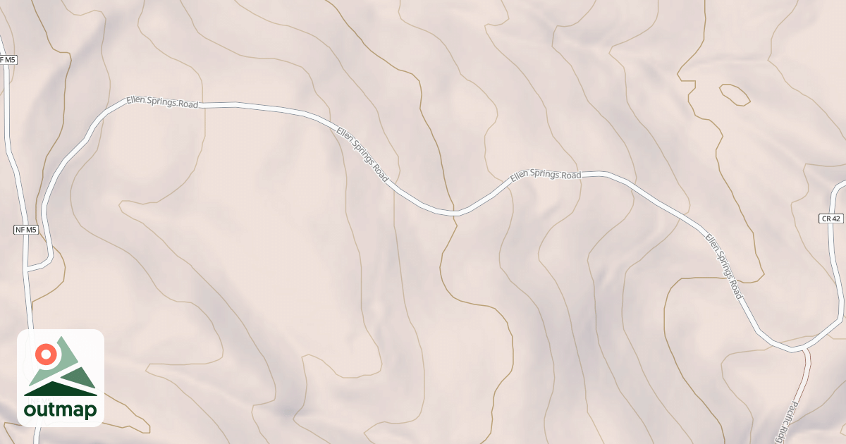 Map of ELLEN SPRINGS