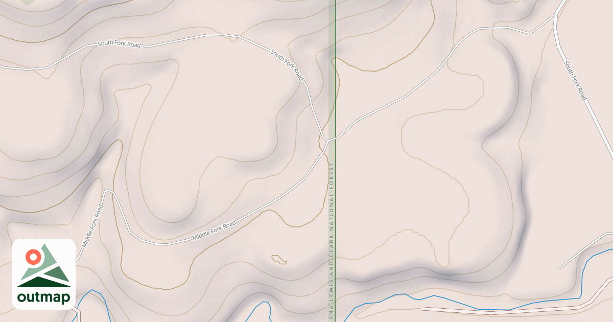 Map of JUDITH STATION