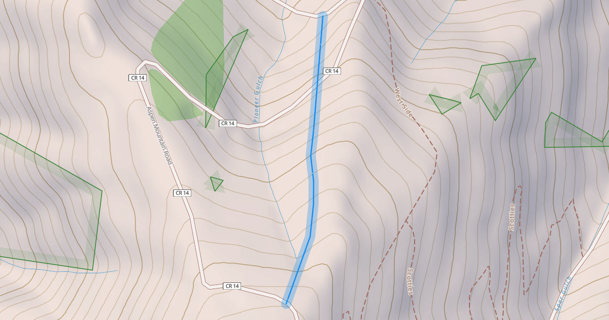 Map preview of Roch Run
