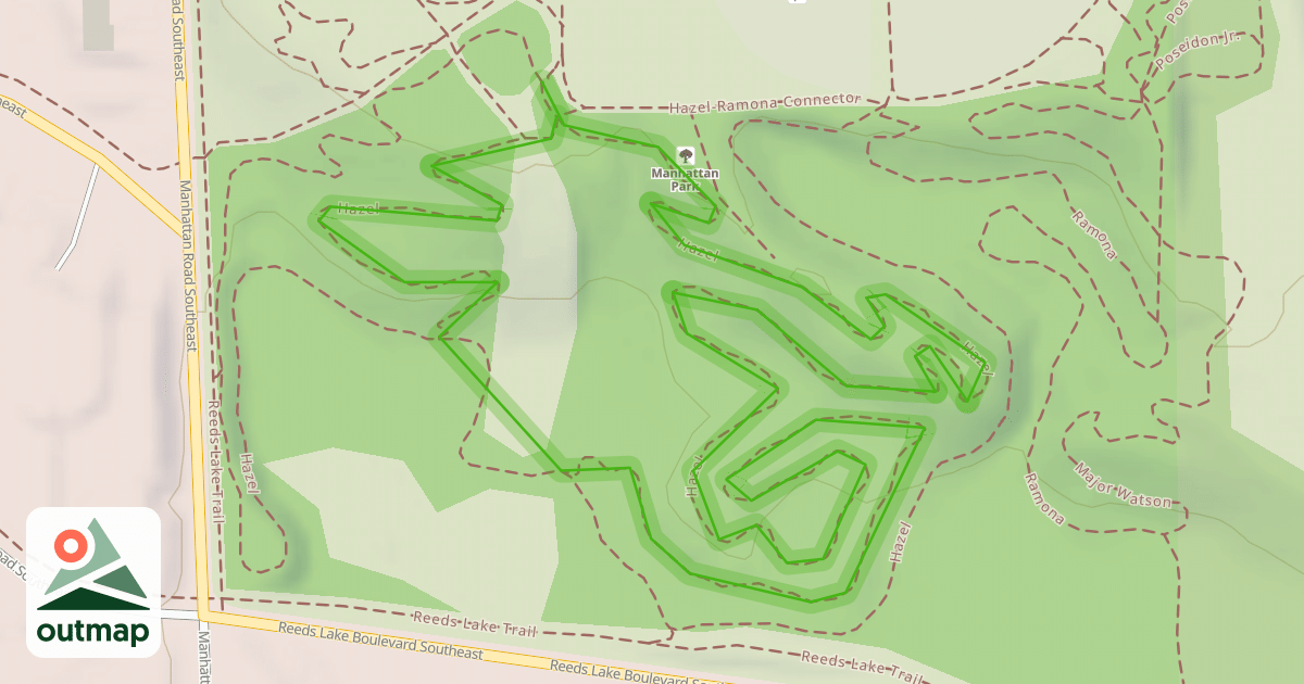 Map of Hazel