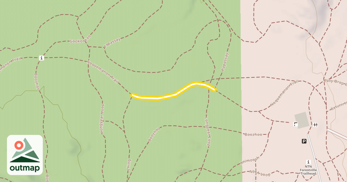 Map of Noquemanon Trail