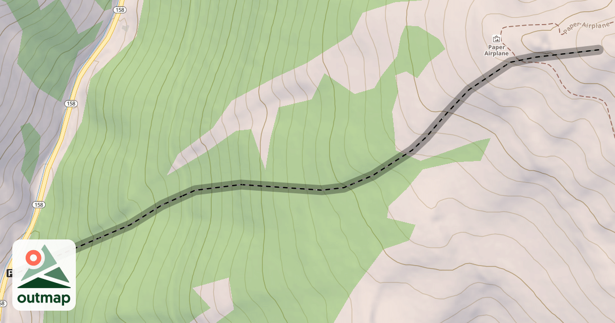 Map of South Face