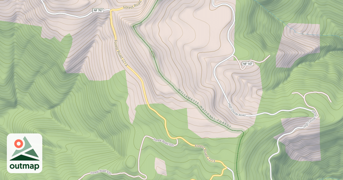 Map of GRASS CREEK - FAIRVIEW