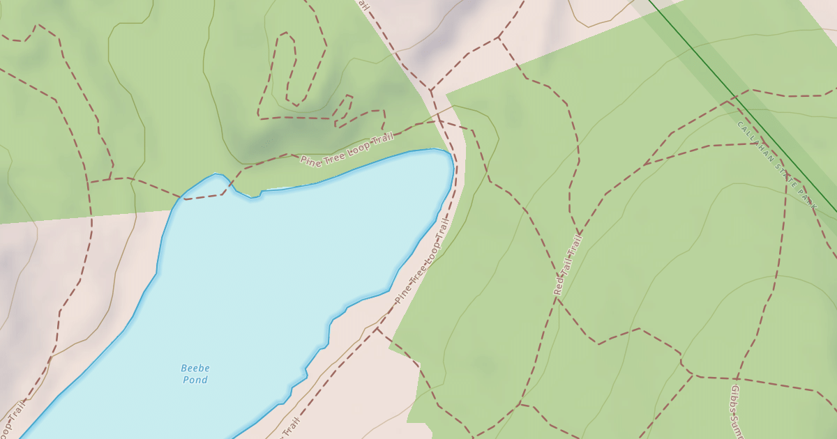 Map preview of Pine Tree Loop