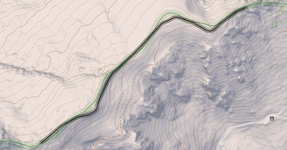Map preview of Headwall Traverse
