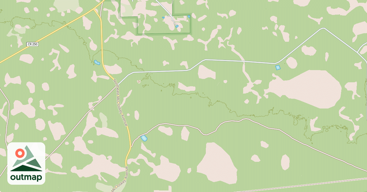 Map of WATER TOWN
