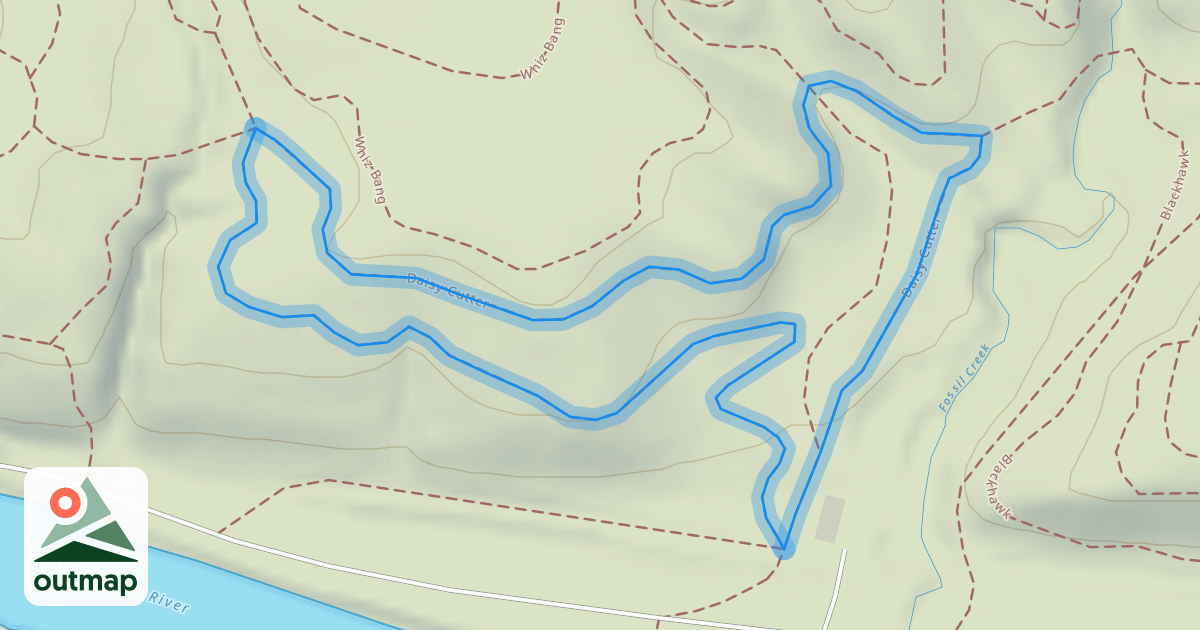 Map of Daisy Cutter