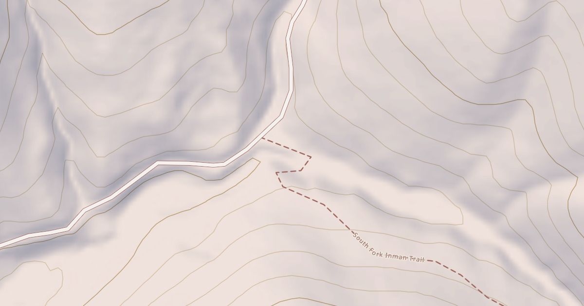 Map preview of South Fork Inman