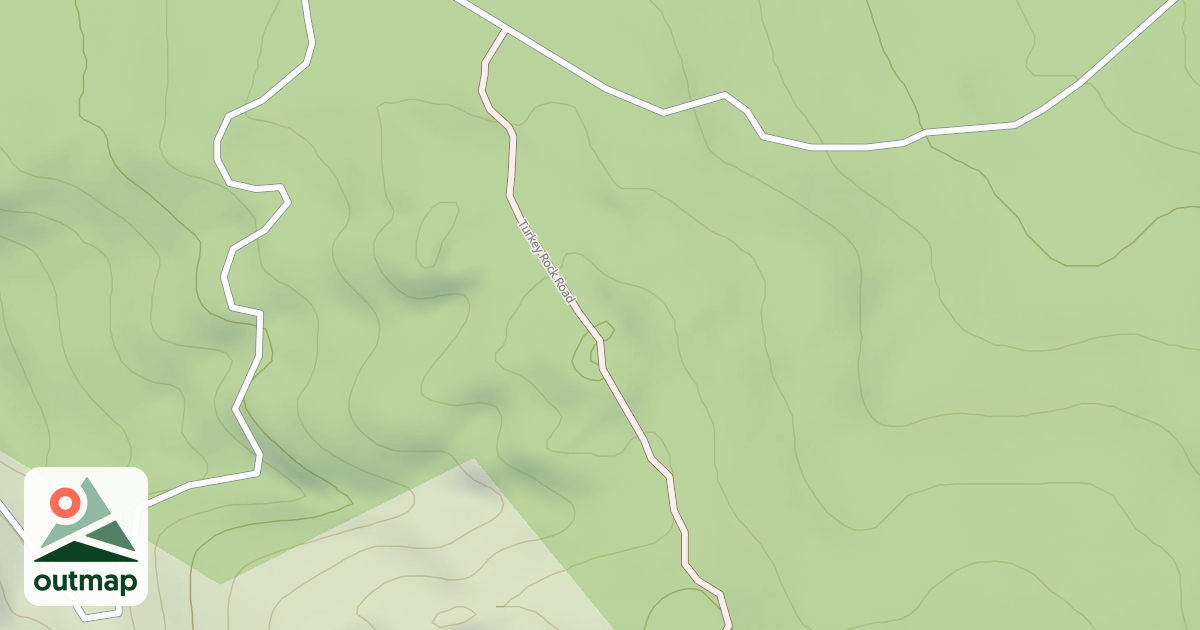 Map of TURKEY ROCK