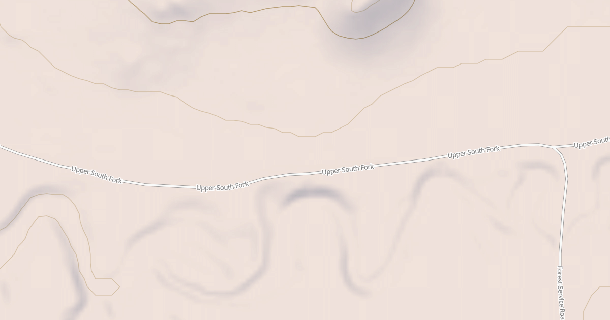 Map preview of UPPER SOUTH FORK