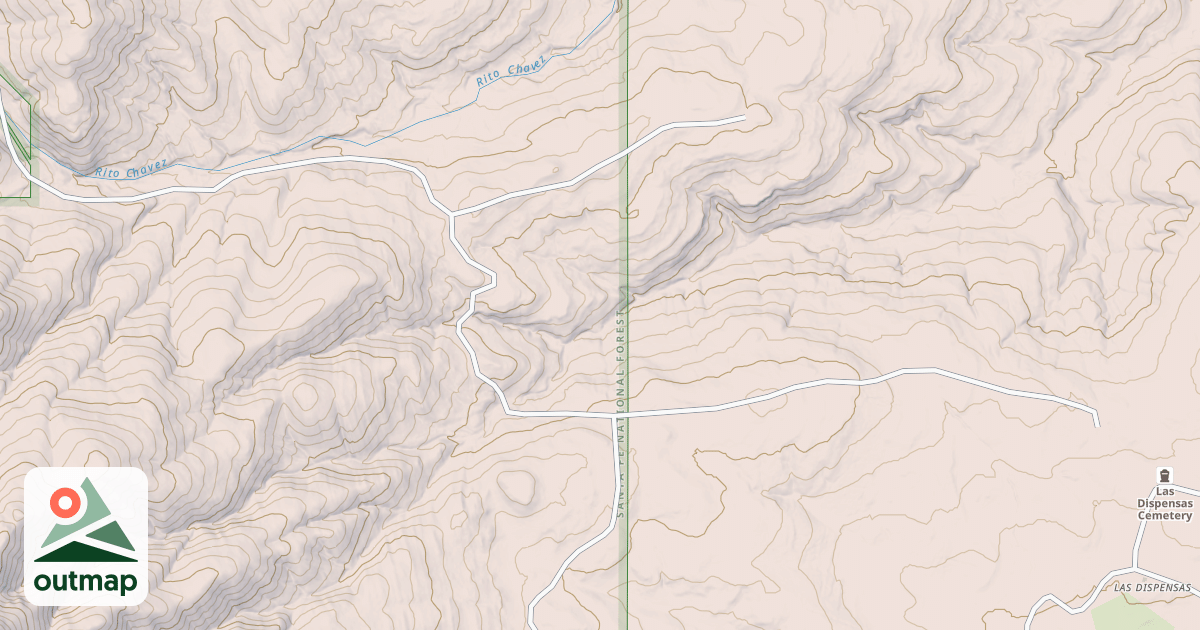 Map of LAS DISPENSAS