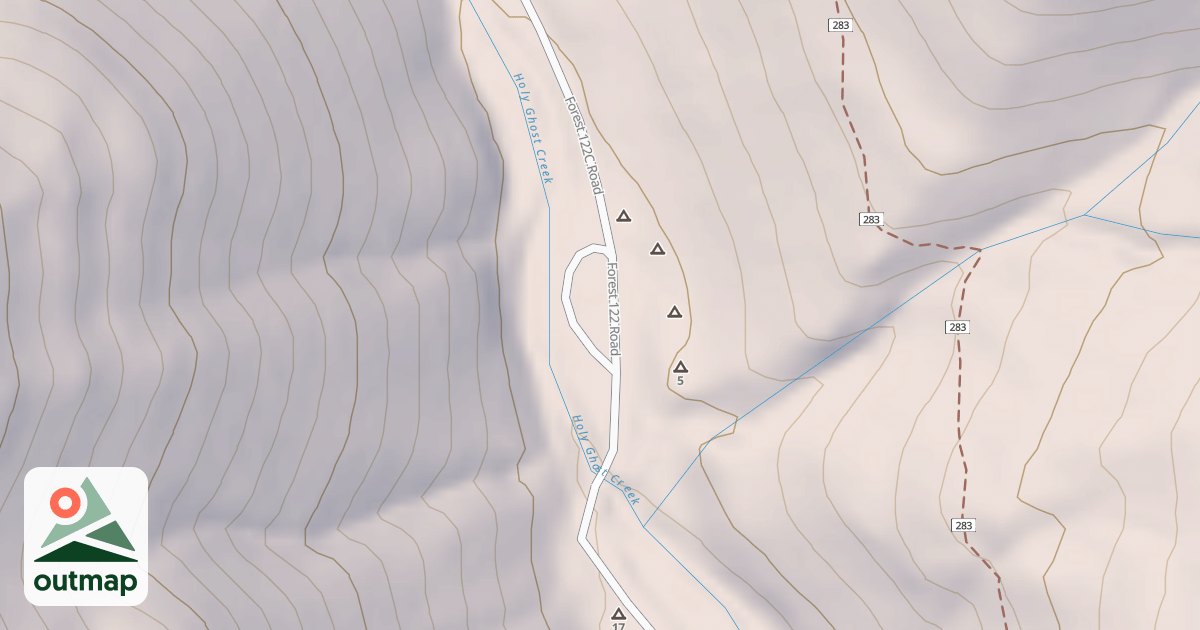 Map of HOLY GHOST
