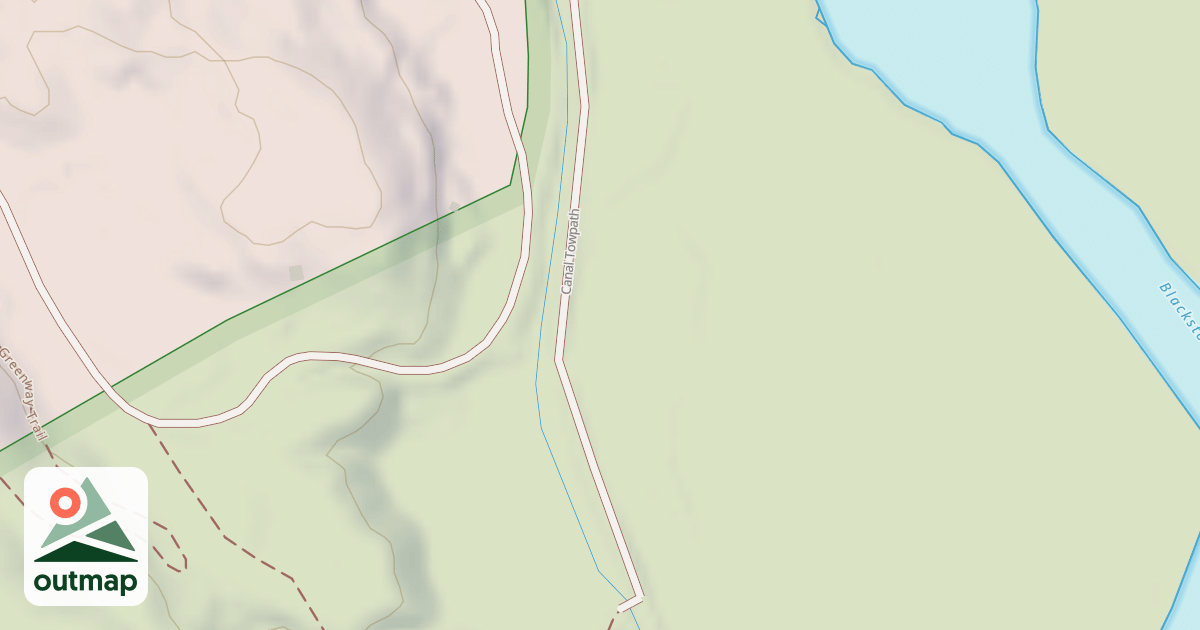 Map of Towpath Trail