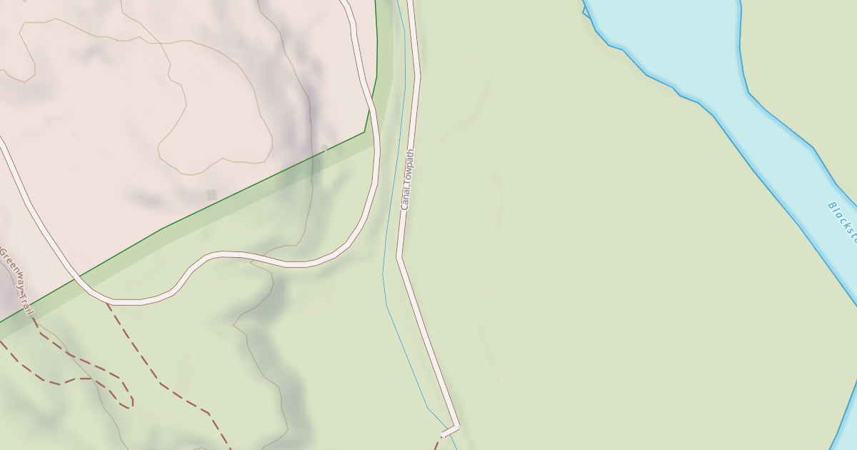 Map preview of Towpath Trail