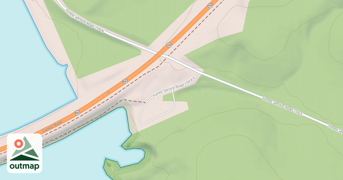 Map of DEVILS ELBOW BOAT RAMP ACCESS