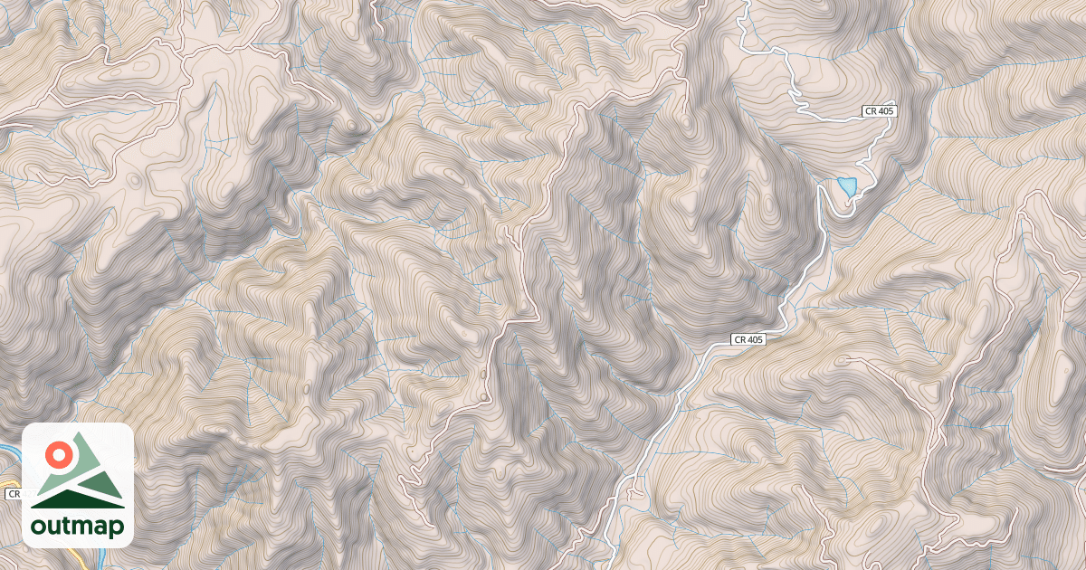 Map of CANTHOOK MTN
